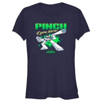 Junior's Women Dexter's Laboratory St. Patrick’s Day Pinch if You Dare T-Shirt
