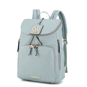 MKF Collection Angela vegan Leather Large Travel Backpack by Mia K - 1 of 4