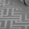 Zen Pepper Grey Geometric Paste the Wall Wallpaper - 4 of 4