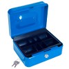 Fleming Supply Portable Locking Cash Box With Removable Coin Tray - 3 of 3