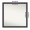 Amanti Art Bethany Non-Beveled Wood Framed Bathroom Vanity Wall Mirror - 3 of 4