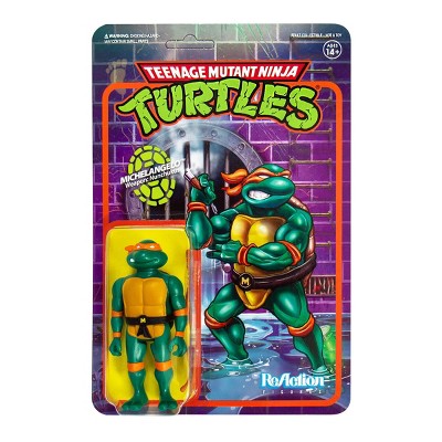 Super7 ReAction Figure: TMNT - Michelangelo