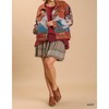 Women's Stone Wash Vintage Pattern Jacket - umgee - 2 of 4