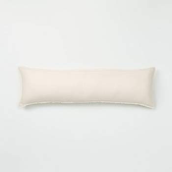 Lumbar Heavyweight Linen Blend Throw Pillow - Casaluna™
