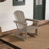 WestinTrends Outdoor Patio Poly Adirondack Rocking Chair Rocker - 2 of 4