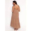 Petal and Pup Marcy Midi Dress - Mocha L - 2 of 4