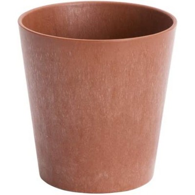 Novelty Metallic Artstone In/Outdoor Cache Resin Flower Pot Planter