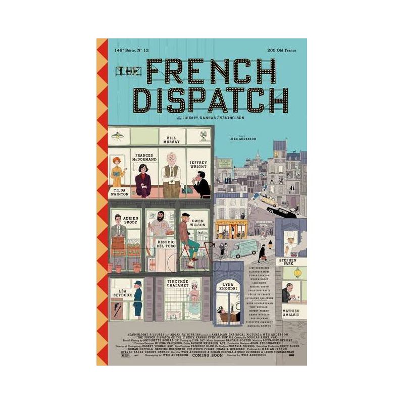 The French Dispatch - by  Wes Anderson (Hardcover), 1 of 2