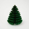 SEVOBAL Tree Ornaments Handmade Vividly Green Paper Tree, Sustainable Festive Decor for Christmas and Holiday Displays, Green, 11.62"*11.62"*14" - 2 of 4