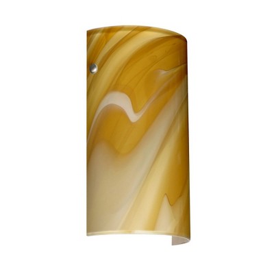 Besa Lighting Tamburo 7 1 - Light Wall Light in  Polished Nickel