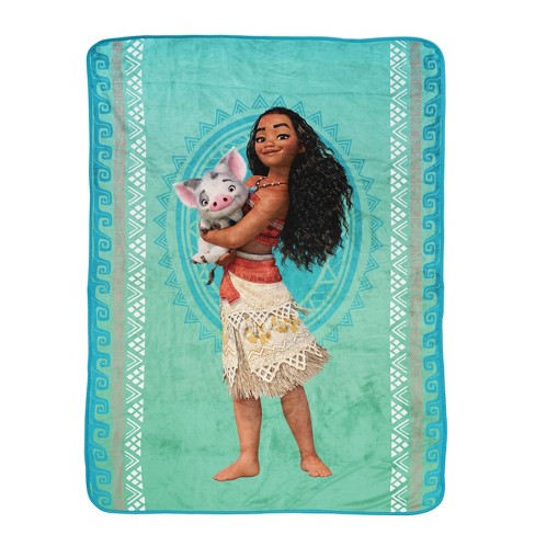 Moana Blanket, Moana Personalized Swaddle Blanket, Mash and Bear