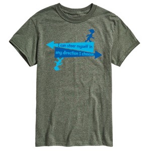 Men's - Dr. Seuss - You Can Steer Yourself Short Sleeve Graphic T-Shirt - 1 of 4