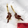 Ross-Simons 0.80 ct. t.w. Garnet Cardinal Drop Earrings in 18kt Gold Over Sterling - 3 of 4