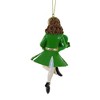 4.25 In Irish Lucky Girl Christmas Saint Patricks Day Tree Ornaments - 2 of 3
