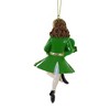 4.25 In Irish Lucky Girl Christmas Saint Patricks Day Tree Ornaments - image 3 of 3