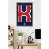 Trends International MLB Boston Red Sox - Logo 25 Framed Wall Poster Prints - 2 of 4