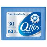Q-Tips Blue Purse Pack Cotton Swabs - 30ct