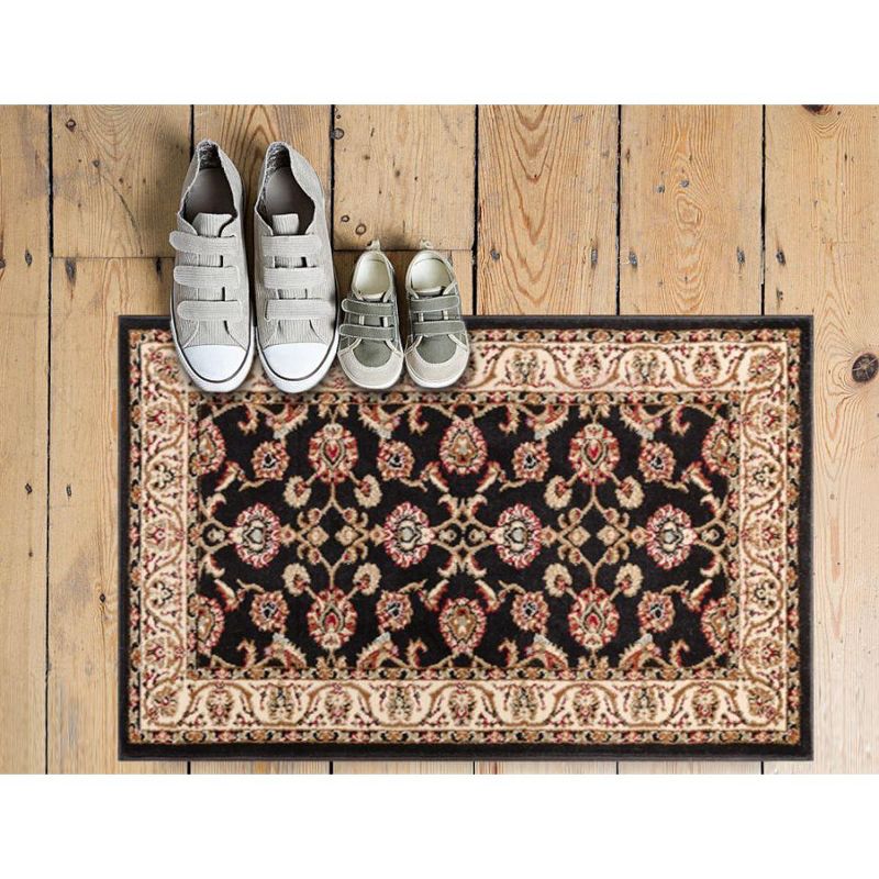 Noble Sarouk Persian Floral Oriental Formal Traditional Area Rug, 3 of 8