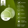 Spaas Rustic Ball Candles – Set of 6 Unscented Decorative Round Candles - 3 Inch Diameter - Available in 12 Colors - 2 of 4