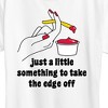 Women's - Instant Message - Take The Edge Off French Fry Short Sleeve Graphic T-Shirt - 2 of 4