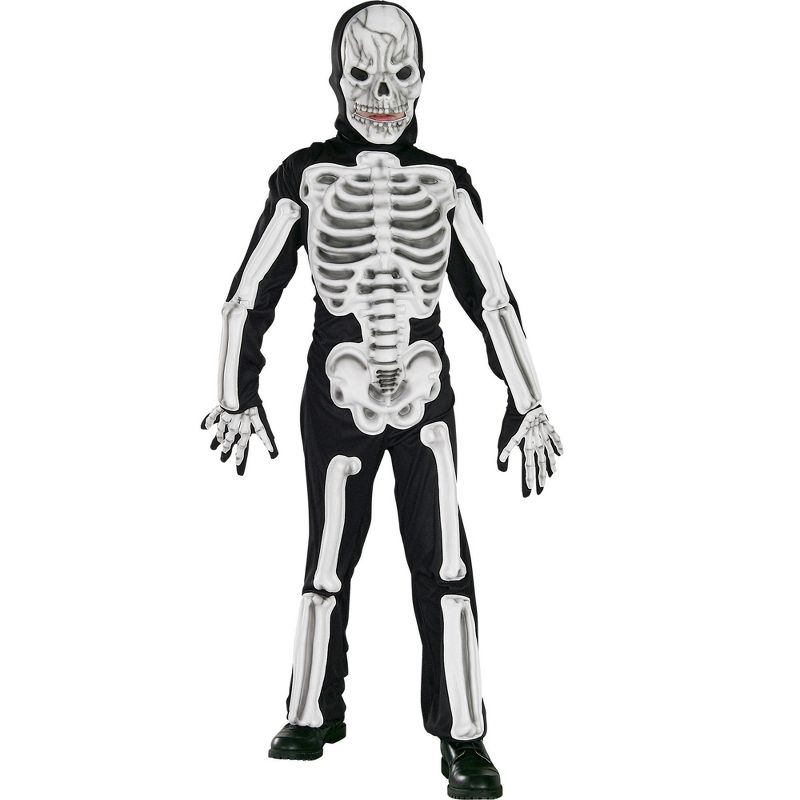 Rubie's Kid's Skeleton Halloween Costume, 1 of 6