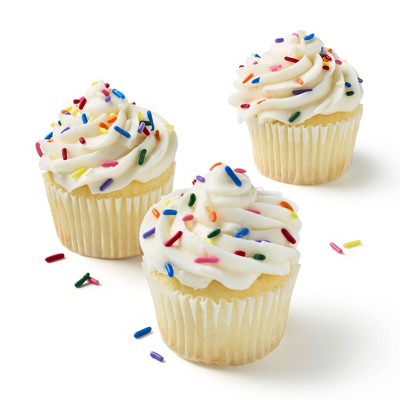 Buttercreme Vanilla Cupcakes - 1.256lbs/12ct - Favorite Day™