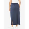 Woman Within Plus Size Petite Sport Knit Side-Slit Skirt - 3 of 4