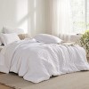 Cozy Comfort Sage Green Queen Size Comforter Set - Bed in a Bag 7 Pieces Stripes Seersucker Bedding Set, Soft Lightweight Down Alternative Comforter, - 2 of 4