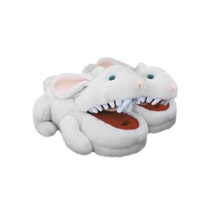 Toy Vault Rabbit w/Big Pointy Teeth Plush Slippers from Monty Python & the Holy Grail - 1 of 4
