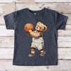 The Juniper Shop Watercolor Basketball Bear Toddler Short Sleeve Tee - 2 of 4