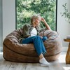 Big Joe Bean Bag Chair with Removeable Cover, Foam Filled, Multiple Sizes and Fabrics, All Ages - 4 of 4