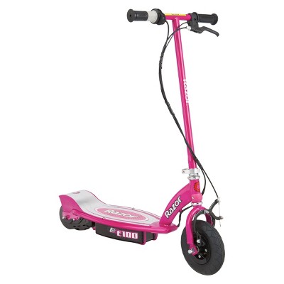 light pink scooter