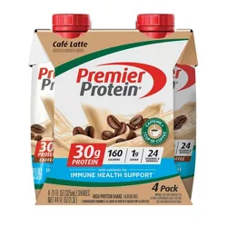 Premier Protein Shakes with 30g Protein - Café Latte