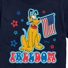 Men's - Disney - Pluto USA Flag Short Sleeve Graphic T-Shirt - 2 of 4