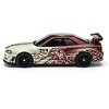 Hot Wheels Nissan Skyline GT-R BNR34 Godzilla Pop Culture Premium with Protective Case - 4 of 4