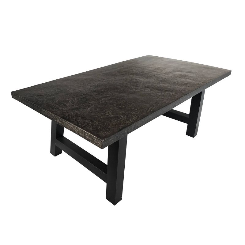 Valencia Rectangle Lightweight Concrete Dining Table - Gray - Christopher Knight Home, 1 of 8