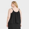 Women's Gauze Tank Top - Universal Thread™ - 2 of 3