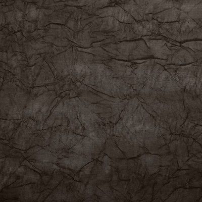 95" x 51" Brown Sheer Polyester Rod Pocket Curtain Panel