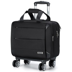 Rolling Laptop Bag - Laptop Briefcase on Wheels Fits Up to 15 Inch Water Resistant - 1 of 4