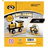 MasterPieces Officially Licensed NCAA Missouri Tigers Wooden Toy Train Engine For Kids - 4 of 4