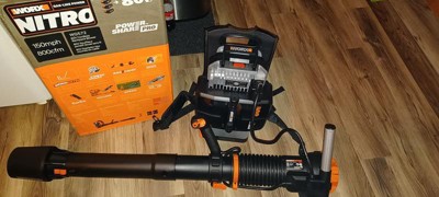 Worx NITRO 80V Brushless Cordless Backpack Leaf Blower review - Feel the  Power! - The Gadgeteer