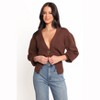 Petal and Pup Cyrelle Single Button Cardigan - Brown L - 2 of 4