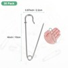 Unique Bargains Durable Sewing Upholstery Spring Lock Blanket Bulk Large Safety Pins 30 Pcs - 3 of 4