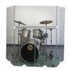 Control Acoustics Acrylic Drum Shield with Removable Front Panel - 2 of 3