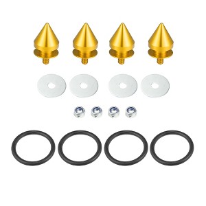 Unique Bargains Umbrella Type Universal Bumper Quick Release Front Rear Bumper Fasteners 4 Set - 1 of 4