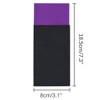 INSPIRE CHIC Men's Prefolded Solid Suit Handkerchief Pocket Squares 7.3"x3.1" 1 Pc - 2 of 4