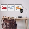 Stupell Industries Triple Colorful Airplanes Drawing, 17" x 17" - 3 of 4