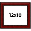 PosterPalooza | Photo Size Weathered Red Picture Frame - UV Acrylic, Foam Board Backing, Hanging Hardware - 2 of 4