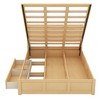 NicBex Full Size Hydraulic Platform Bed Modern Wooden Bed Frame with Drawers and 2 Bottom Storage Space for Bedroom, No Box Spring Required - 3 of 4