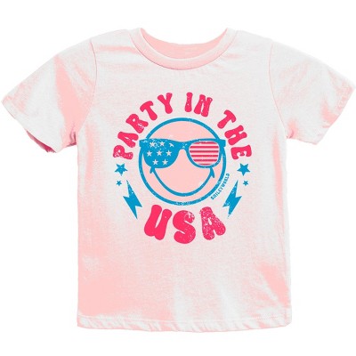 The Juniper Shop SmileyWorld Party In The USA Youth Short Sleeve Tee